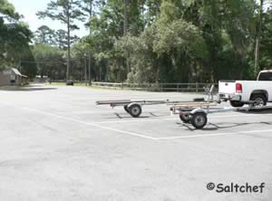 parking at crooked river state park boat ramp